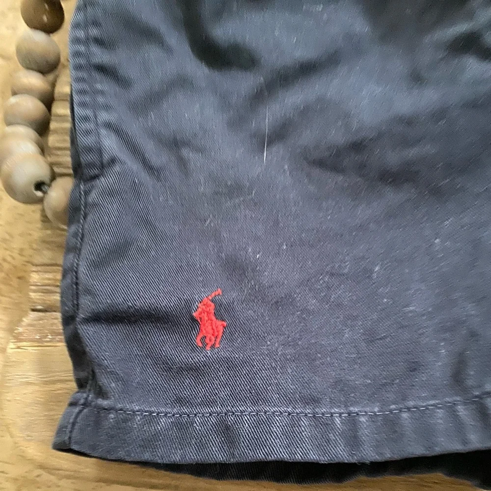 Ralph Lauren Infant Sz M‎ (6-12m) Navy Cotton Twill Chino Short